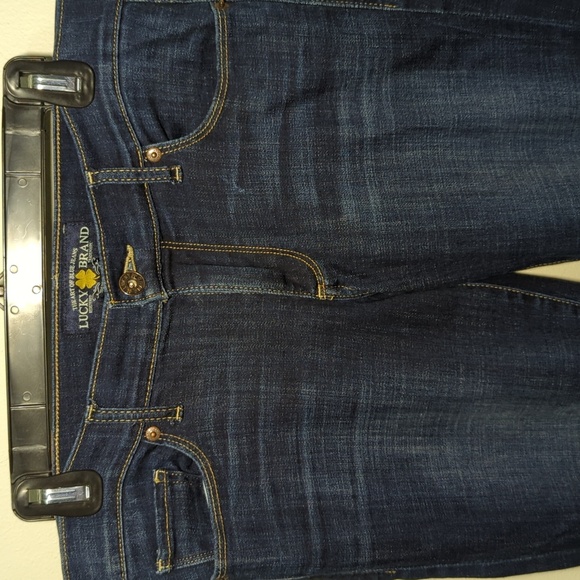 Lucky Brand Sweet Boot Jeans Bootcut Low Rise Dark Wash Women's Size 4 / 27 - Picture 3 of 7